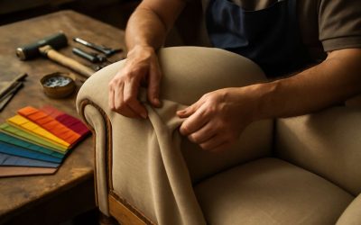 What is the difference between upholstery and reupholstery: Key skills and when to choose each service