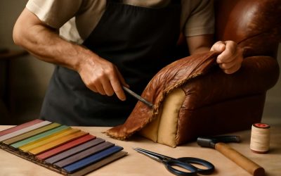 Transform Your Space: Expert Tips on Reupholster a Leather Couch with Fabric for a Fresh New Look
