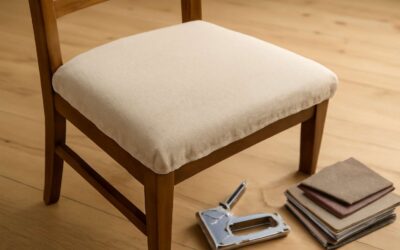 Revive Your Dining Room: reupholster dining chairs with style and savings.