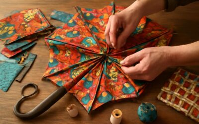 Refresh Your Patio Style: reupholster umbrella for a vibrant outdoor vibe.