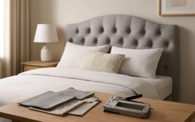 Transform Your Bedroom: can you reupholster a bed for less and love it
