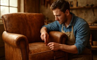 Transform Your Sofa: reupholster with leather for timeless luxury.
