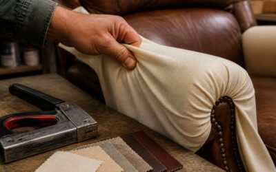 Reupholster recliner chair with these expert tips for a fresh look.