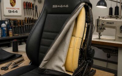 Restore your 944’s comfort, reupholster porsche 944 seats yourself.
