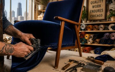 Refresh your furniture with expert reupholstery chicago services.