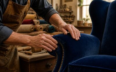 Revive your sofa with furniture reupholstery near me.